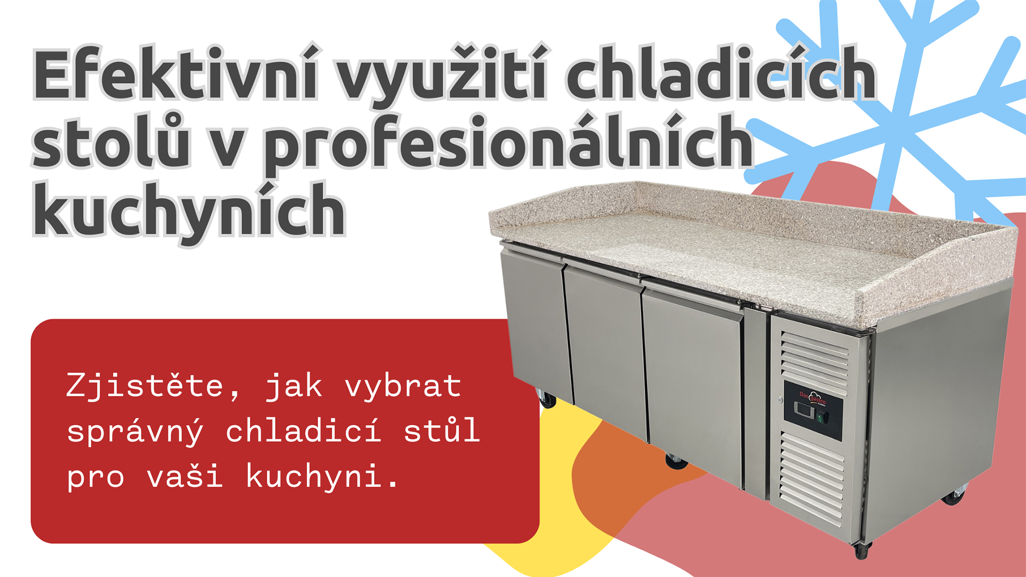 🧊 Efektivní využití chladicích stolů v profesionálních kuchyních