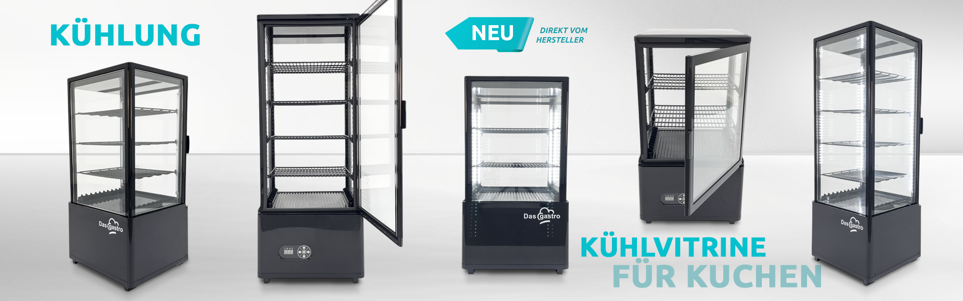 KÜHLVITRINE FÜR KUCHEN