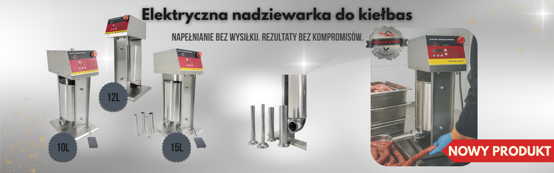 Maszyny do nadziewania kiełbas
