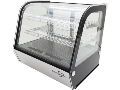 Witryna chłodząca nablatowa - 120L - srebrna