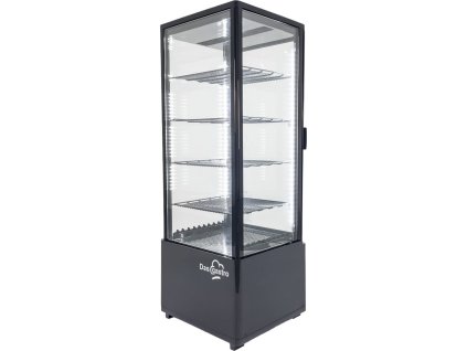 Panoramic showcase - 98 liters - Black