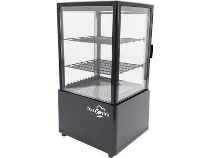 Panoramic showcase - 58 liters - Black