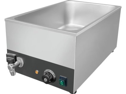 Electric hot tub - with drain tap