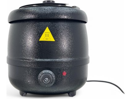 Suppenkessel - 10 Liter - schwarz