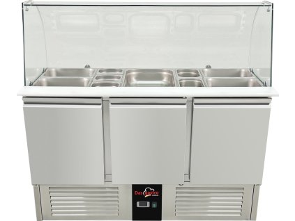 Saladeta PREMIUM - 1,37 x 0,7 m - mit 3 Türen