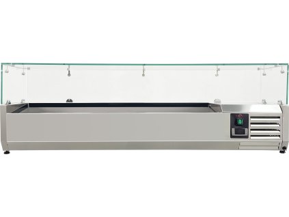 Tischkühlvitrine 8 x GN 1/3 1800mm