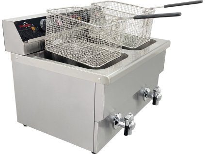 Dvojitá fritéza - 12+12 litrů