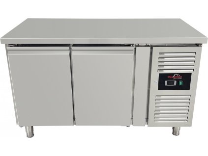 Refrigerated table with 2 doors