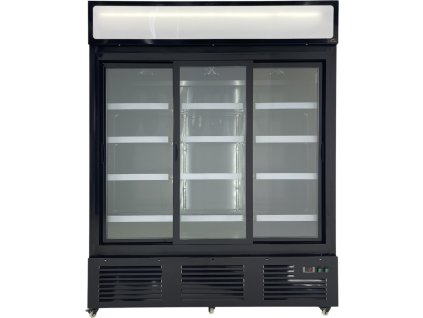 Chladnička na nápoje 1100 L čierna