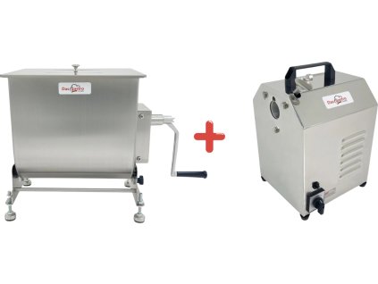 Elektrischer Fleischmischer 30 l mit Kippbehälter