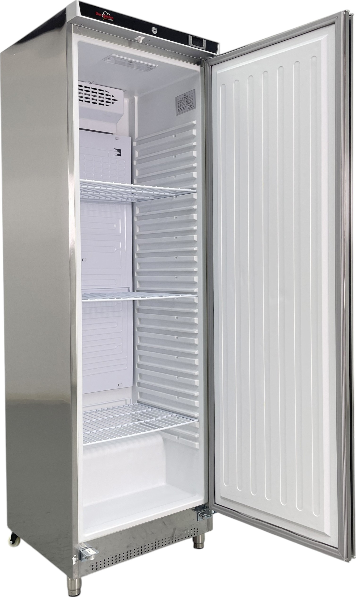 Nerezová lednice 400 litrů