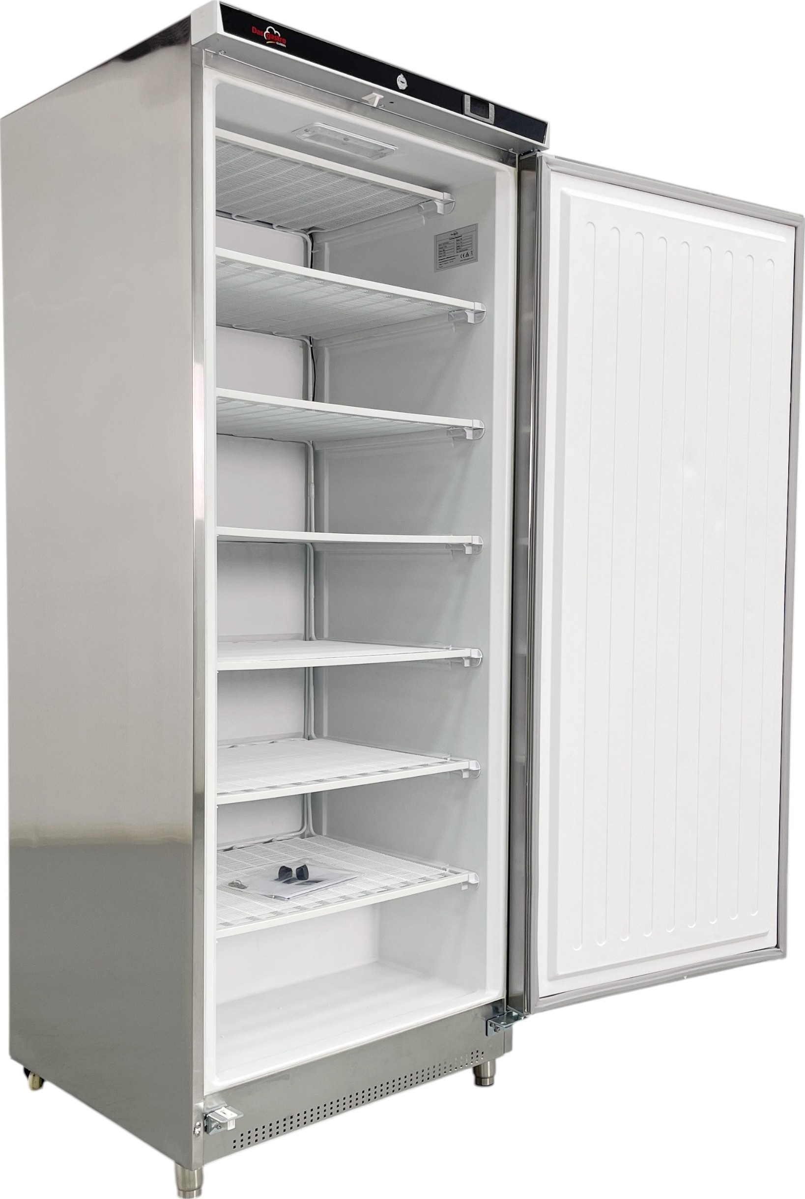 Mrazák 600 L Nerezový