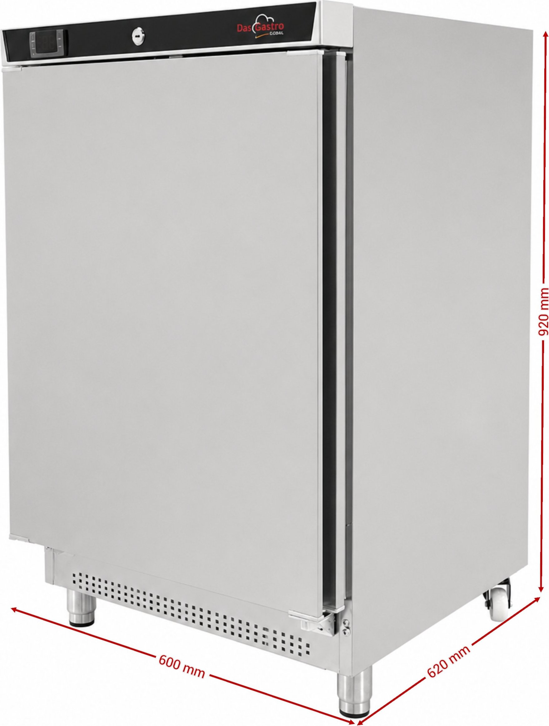 Mrazák 200 l – nerezový