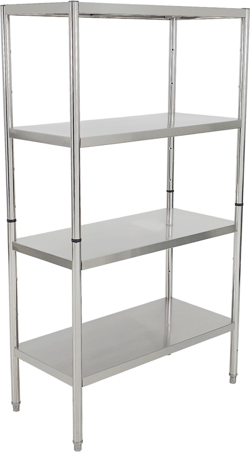 Regál - nerezová ocel 1500 x 500 x 1800 mm