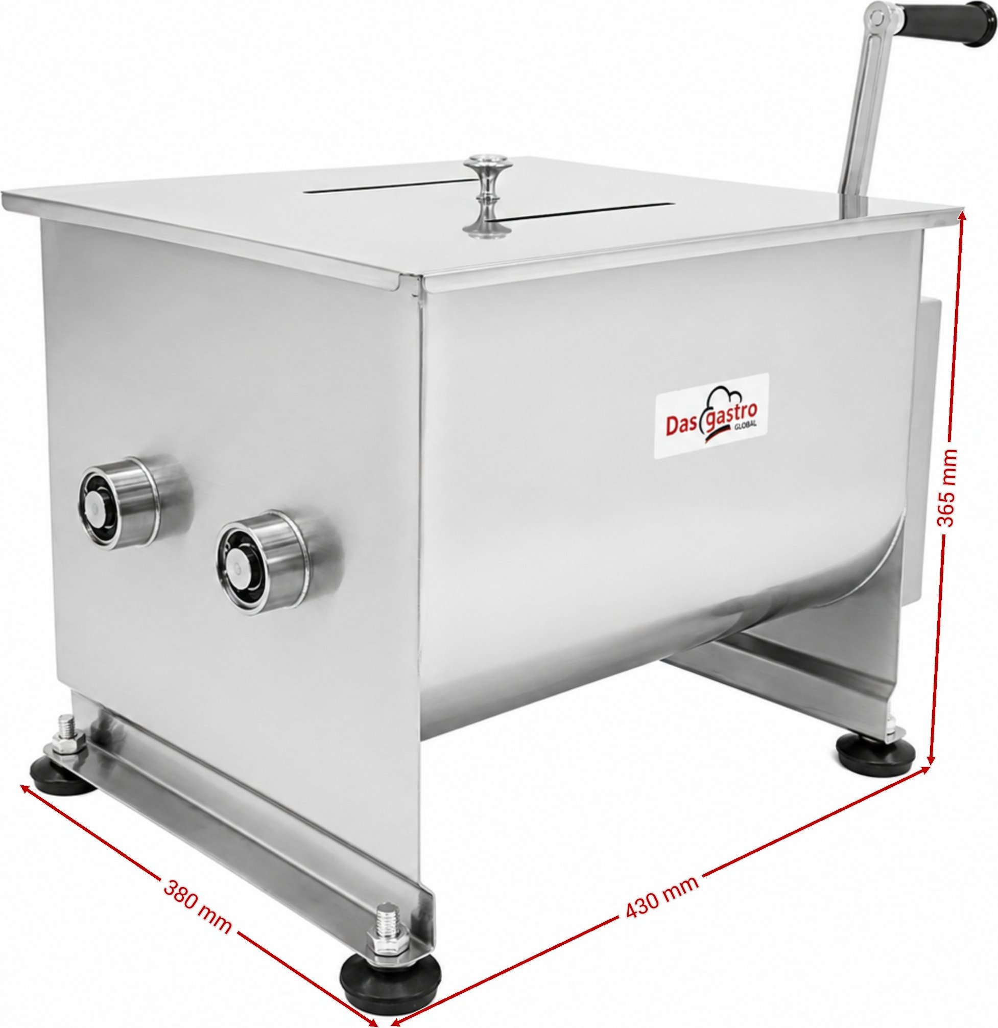 Míchačka masa – 30 l – ruční