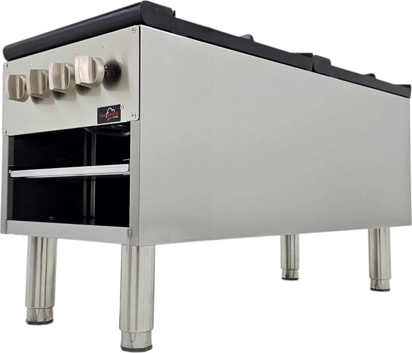 Plynový sporák RB – 2 varná místa / 4 hořáky, 48 kW