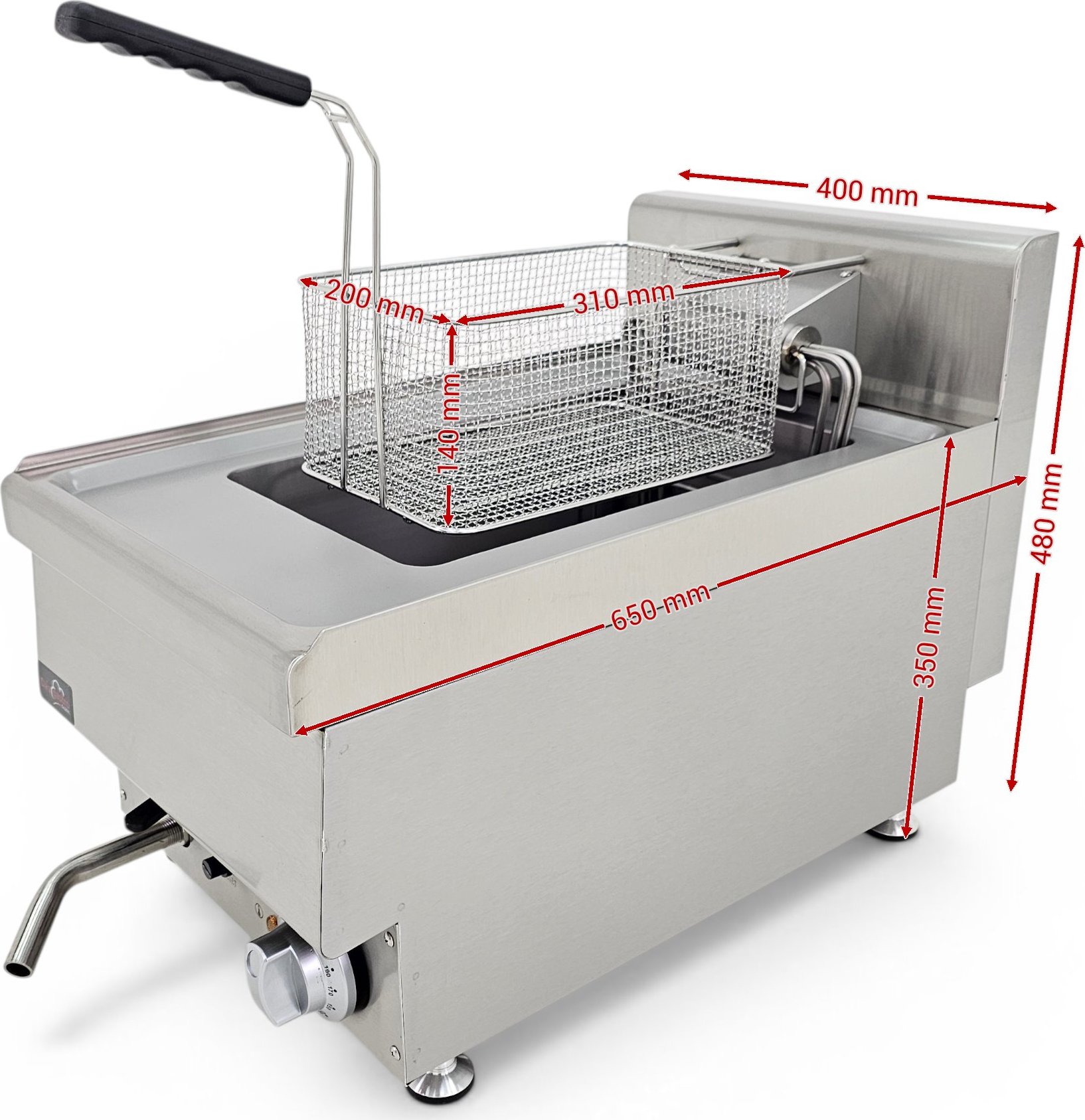 Elektrická fritéza - 11,5L