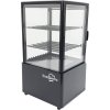 Panoramic showcase - 58 liters - Black