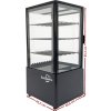 Panoramic showcase - 68 liters - Black