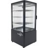 Panoramic showcase - 68 liters - Black