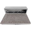 Table réfrigérée avec saladier et plateau en granit - 0,9 x 0,7 m - avec 2 portes