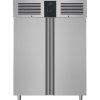 Refrigerator - 1.34 x 0.84 m - with 2 stainless steel doors