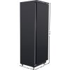 Black refrigerator 400 liters