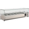 Refrigerated table display case 6 x GN 1/3 1400mm