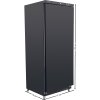 Freezer 600 L Black