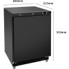 Freezer 200 l – black