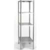 Stainless steel shelf - 1200 x 500 x 1800 mm