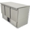 Refrigerated table - 1.37 x 0.7 m - with 3 doors
