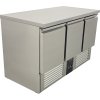 Refrigerated table - 1.37 x 0.7 m - with 3 doors