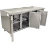 Refrigerated table with 3 doors