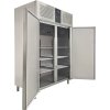 Kühlschrank - 1,34 x 0,84 m - mit 2 Edelstahltüren