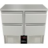 Refrigerated table 0.9 x 0.7 m - 4 drawers