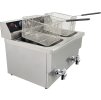 Dvojitá fritéza - 12+12 litrov