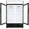 Armoire réfrigérée pour boissons - 805 litres - 2 portes vitrées - blanche