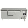 Refrigerated table, 2 doors and 2 drawers in the middle