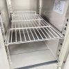 Table à salade / de préparation – 0,90 × 0,7 m – avec 2 portes