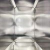 Carrello per farina in acciaio inox