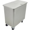 Stainless steel flour trolley