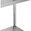 Shelf - stainless steel 1600 x 500 x 1800 mm