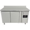Freezer table with 2 doors and rear upstand