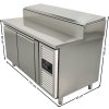 Preparatory refrigerated table 360 l – 1.51 × 0.8 m – with 2 doors
