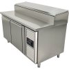 Preparatory refrigerated table 360 l – 1.51 × 0.8 m – with 2 doors