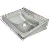 Lavello in acciaio inox 500x455x185 mm