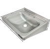 Stainless steel sink 500x455x185 mm