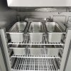 Ice cream freezer – 1.48 x 0.83 m – with 2 stainless steel doors