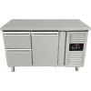 Refrigerated table with 1 door and 2 drawers on the left